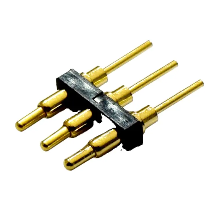 2pin magnetic 12 pogo pin connectors 48 vdc 2 pin lcp pogo pin conector