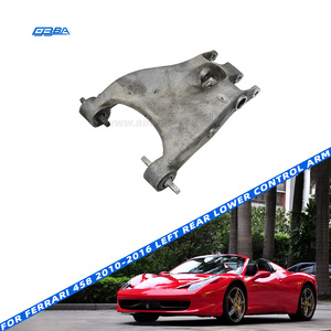 Pour Ferrari F458 2010-2016 Bras de suspension inférieur arrière gauche en aluminium argenté, pièce de démontage, bras de commande OE 258999 - Product Image 2