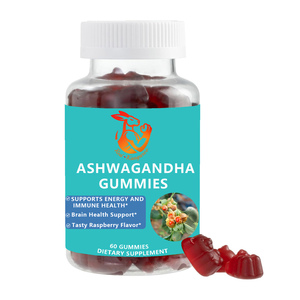 Gomitas de Ashwagandha Herbales Naturales a Precio de Fábrica para el Control del Estrés, Apoyo a la Relajación y un Sueño Saludable - Product Image 1