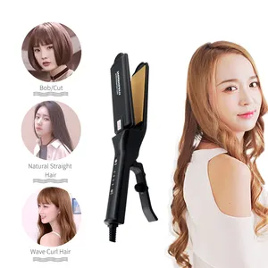 Professional Wholesale Gold Hair Straightener Gift Set Hot Sell Fashion Ceramic Hair Straightener