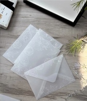 Enveloppe Portefeuille en Papier Beurre Blanc Translucide en Gros avec Impression UV et Numérique – Papier Spécial pour Sacs à Bijoux et Bagues