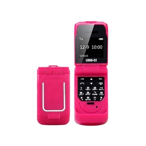LONG-CZ J9 plus petit Flip téléphones portables sans fil BT Dialer mains libres écouteur FM Radio SOS Mini enfants enfants téléphone portable - Product Image 5