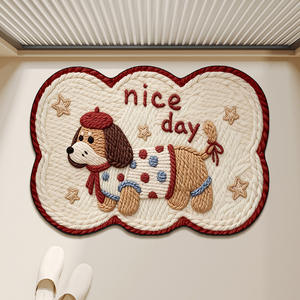 Alfombra de Baño Novedosa XJD con Diseño de Elefante de Dibujos Animados, Antideslizante y Absorbente, para Cocina, Baño y Entrada del Hogar - Product Image 4