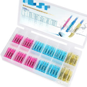 Connecteurs thermorétractables en PVC BHT étanches pour fils de calibre 12 à 60 AWG, adaptateurs droits à brancher - Product Image 2