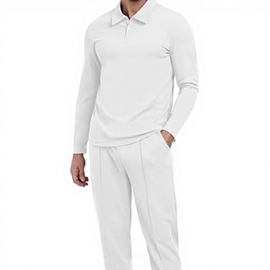 2022 New Men Plus Size Eco-Friendly Breathable Gym Sport Wear Two Piece Sets Custom Logo Jogger Casual Winter <b>Tracksuits</b> - Product Image 1
