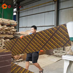 18mm Black Film Faced Plywood Plastic Shuttering Formwork Eucalyptus/poplar/pine Core Plywood