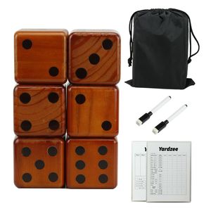 Superventas, <span class=keywords><strong>juego</strong></span> <span class=keywords><strong>de</strong></span> lanzamiento <span class=keywords><strong>de</strong></span> <span class=keywords><strong>dados</strong></span> enormes, superficie <span class=keywords><strong>de</strong></span> <span class=keywords><strong>juego</strong></span> <span class=keywords><strong>de</strong></span> madera para patio para lanzamiento <span class=keywords><strong>de</strong></span> padres e hijos, divertidos juguetes y estructuras al aire libre - Product Image 6