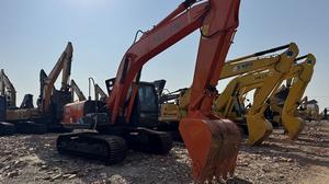 Excavadora Usada Japonesa 95% Nueva, Hitachi ZX200 Original de 20 Toneladas, Excavadora de Cadenas Hitachi 200 de Segunda Mano en Venta - Product Image 3