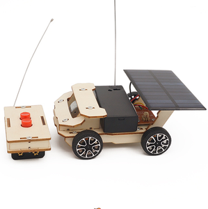 2025 bricolage électrique solaire alimenté voiture Kit d'apprentissage métal-bois <span class=keywords><strong>jeu</strong></span> d'école pour enfants STEM projet de science logique pour le plaisir des enfants - Product Image 2