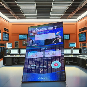 Ngoài trời lưới màn hình <span class=keywords><strong>LED</strong></span> màn hình hiển thị HD Video tường màn hình ngoài trời đầy đủ màu sắc mỏng ledwall tùy chỉnh cho sân khấu buổi hòa nhạc - Product Image 2