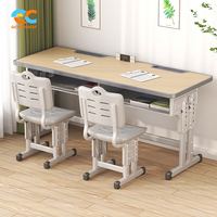 Fournisseurs de meubles éducatifs avec service OEM Entretien minimal Bureau anti-basculement pour enfants Chaise d'école à haut volume avec bureau