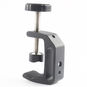 Aluminum Alloy C Type Desk Clamp Mount 1/4-20 Screw Quick Release <b>Tripod</b> Adapter - Product Image 4