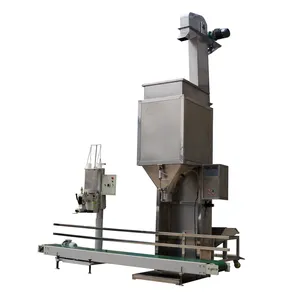 Vibratory Weigh Filler Granule Packing Machine for Cat Litter Beans Pellet Feed Particles