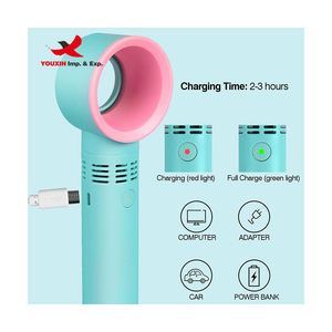 FENGFLY Bladeless Battery Powered USB Eyelash Dryer Fan with Button Control-<b>Portable</b> Lash <b>Conditioning</b> <b>Air</b> Fan - Product Image 3