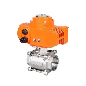 Vanne à boisseau sphérique électrique Szspsk Q911F 16RL en acier inoxydable 316L à filetage interne avec télécommande pour l'alimentation en eau, le drainage et l'irrigation - Product Image 2