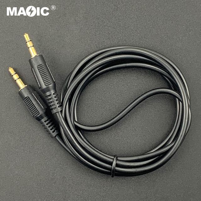 Factory Direct Wholesale Oxygen Free Copper 3.5mm Male to Male Stereo Audio Cable for Headphone Smartphone and Car Stereo