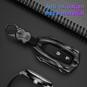 Funda para llave de coche con logotipo personalizado de cuero de aleación de Zinc para Maxus G50 Plus LDV D60 G10 G20 RV V80 V90 T60 T70 <span class=keywords><strong>EUNIQ5</strong></span> Accesorios - Product Image 5