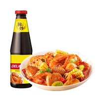 Botella de vidrio Salsa de ostra Condimento de mariscos Salsa de ostra a granel