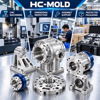 Pièces de bras robotique usinées sur mesure par CNC, boîtiers de joint de robot et composants en aluminium, fabrication OEM selon plans