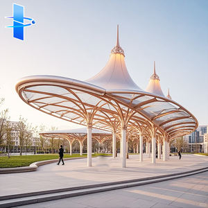 Auvent en Acier Moderne Couleur Personnalisée avec Revêtement PVDF Écologique Anti-Corrosion Installation Facile pour <span class=keywords><strong>Parcs</strong></span>, Centres Sportifs, Appartements - Product Image 3