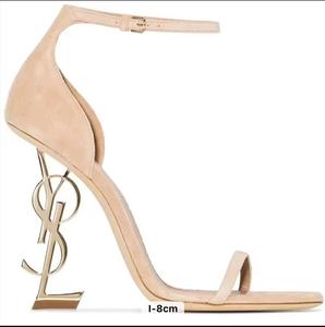 Thiết Kế Sang Trọng Của Phụ Nữ Cao Gót Sang Trọng Thể Thao Mùa Hè Thời Trang Phụ Nữ Đám Cưới Cao Gót Dép Da Chính Hãng Lưới Cao - Product Image 6