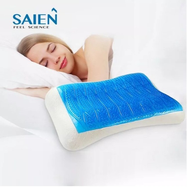 Almohada de gel con forma de mariposa