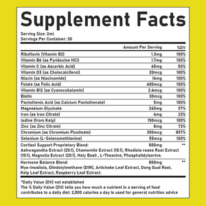 Best Seller Female Endocrine liquid Drops with Riboflavin Menopause <b>Supplement</b> Herbal Formula Strawberry Flavory liquid drops - Product Image 2