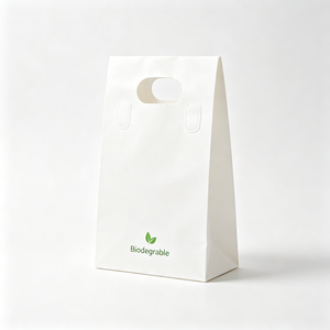 Bolsas de Plástico HDPE Blancas con Refuerzo Lateral, Bolsas de Compras Personalizadas con Impresión, Bolsas de Embalaje Promocionales - Product Image 2