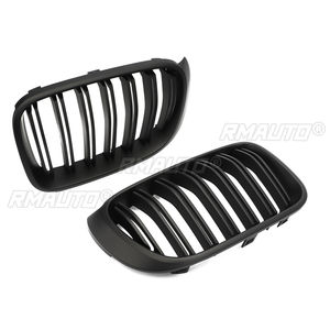 1 Paire de Grilles de Calandre Doubles à 2 Lames Noires Brillantes/Mates pour Pare-chocs Avant de Voiture BMW X3 X4 F25 F26 2014 2015 2016 2017 - Accessoire de Style Automobile - Product Image 3