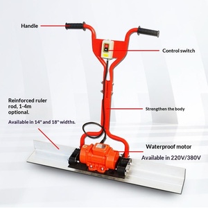 Máquina Eléctrica Vibradora <span class=keywords><strong>para</strong></span> Nivelación de <span class=keywords><strong>Concreto</strong></span> 220V/380V, <span class=keywords><strong>Regla</strong></span> Vibradora de Cemento de Alta Carga, Dispositivo de Nivelación Plana, 1 Año de Garantía - Product Image 4