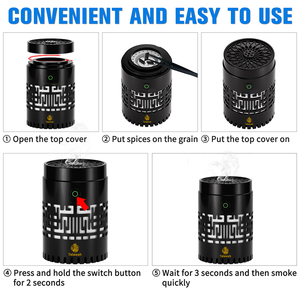 Offre Spéciale Brûleur d'Encens Électrique en Métal Bakhoor Arabe Oud Rechargeable USB avec Haut-Parleur <span class=keywords><strong>Coran</strong></span> <span class=keywords><strong>MP3</strong></span> pour Voiture - Product Image 4