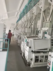 2024 Hot Sale Combined Full Automatic 5 In 1 Rice Mill Machine 120 Tons Per Day Auto Rice Mill Machine