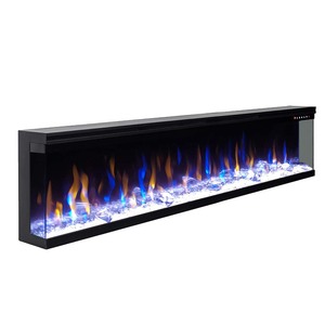 <span class=keywords><strong>Chimenea</strong></span> Eléctrica <span class=keywords><strong>Decorativa</strong></span> de 42''/50'' con Control Remoto y Pantalla Táctil, <span class=keywords><strong>Chimenea</strong></span> Eléctrica de 3 Lados - Product Image 4