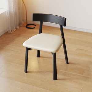 Silla y Taburete de Comedor de Madera Maciza de Estilo Europeo Moderno Dream House con Funda Extraíble para Uso en <span class=keywords><strong>el</strong></span> Hogar o Hotel - Product Image 5