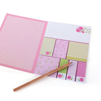 Bloc-notes personnalisé auto-adhésif à imprimé floral, planificateur quotidien et hebdomadaire non daté, liste de tâches, tableau de planification pour le bureau