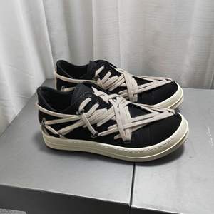 Zapatillas de diseñador Rick de alta calidad para hombre, con cordones, suela gruesa, de cuero genuino, estilo clásico, con correas llamativas, para mujer - Product Image 6