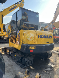 Excavadora de cadenas PC56 PC56-7 usada con motor y caja de cambios, 1 año de garantía, color amarillo, importada, capacidad de cazo de 0.1 m³ - Product Image 6