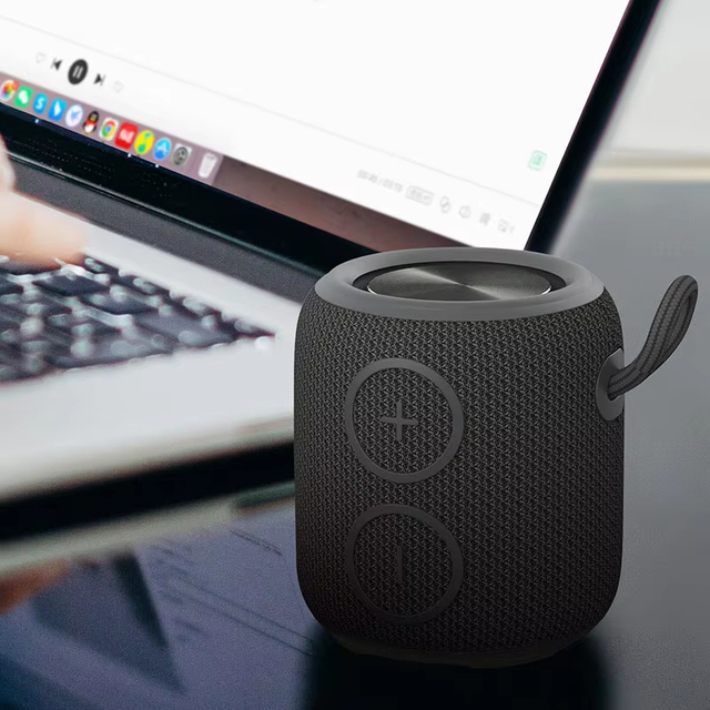 Ozzie H50 Portable Bluetooth Speaker IPX7 Waterproof 6W Stereo Sound 10H Playtime Built-in Mic Outdoor Bluetooth Speaker Blue