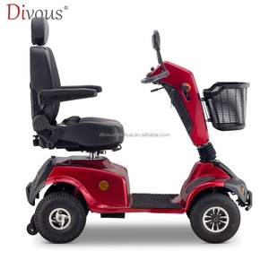 สกู๊ตเตอร์ไฟฟ้าพับได้สี่ล้อสำหรับใช้งานกลางแจ้ง - Product Image 5