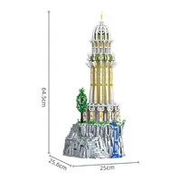 BaKa 33245 MOC, Nueva Serie Street View, Kit de Modelo para Armar, Ladrillos de Construcción, Rompecabezas, Regalos para Adultos, 3726 Piezas, Juego de Bloques de Construcción