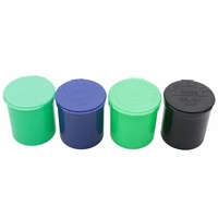 Vente en gros de flacons en plastique PP personnalisés avec bouchon à ouverture facile, résistants aux enfants, disponibles en plusieurs tailles avec impression sérigraphique