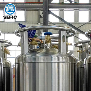 Líquido criogénico portátil O2 CO2 N2 Dewar Cilindro Tanque 175L/195L/210L - Product Image 6