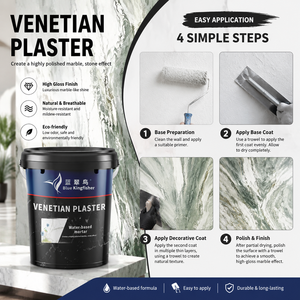 Estuco Veneciano <span class=keywords><strong>de</strong></span> Diseño, Yeso con Efecto Mármol Veneciano para Paredes <span class=keywords><strong>de</strong></span> Ateliés <span class=keywords><strong>de</strong></span> Moda y Suelos para Maniquíes - Product Image 6