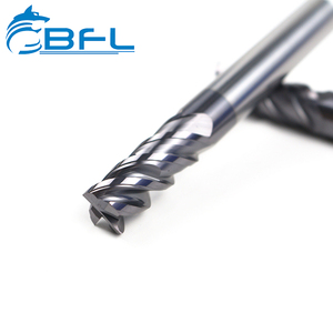 BFL New Design 4 Flute Flat Square Milling Cutter Carbide End Mill Fresa For Stainless Steel High Hardness Metal - Product Image 4