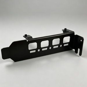 Support à profil bas pleine hauteur pour carte graphique professionnelle <span class=keywords><strong>NVIDIA</strong></span> RTX A400 A1000 avec bouclier I/O - Product Image 2