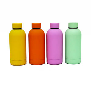 Botella de Agua Topnovo Bling, Colorida, de Boca Pequeña, de Acero Inoxidable de Lujo, Aislada, Brillante, con Pedrería - Product Image 5