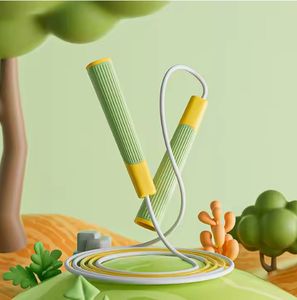 Corda da corsa professionale di grado uno Standard per bambini con corda in PVC 6-12 anni che rompe la corda per saltare la sabbia - Product Image 1