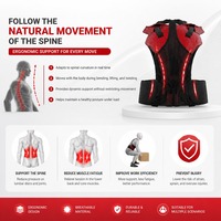 Exosquelette biomimétique passif entièrement réglable avec stockage d'énergie mécanique pour l'assistance aux travaux lourds
