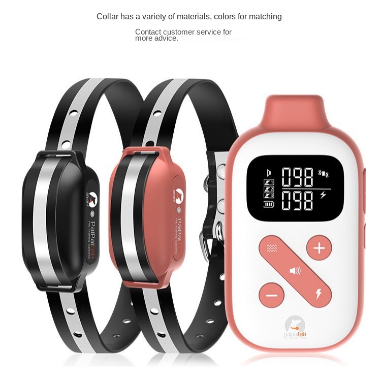 Rechargeable Waterproof Electric Buzz Dog Training Collar New Design Pet Training Pads for Medium Dogs Plastic Material