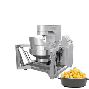 Machine à Popcorn Industrielle Automatique Professionnelle Grande Capacité, Électrique ou à Gaz, pour Popcorn Sucré Aromatisé et Caramel - Product Image 2